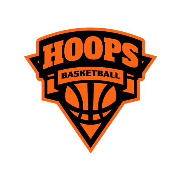 Hoops Basketball logo template 02 Thumbnail